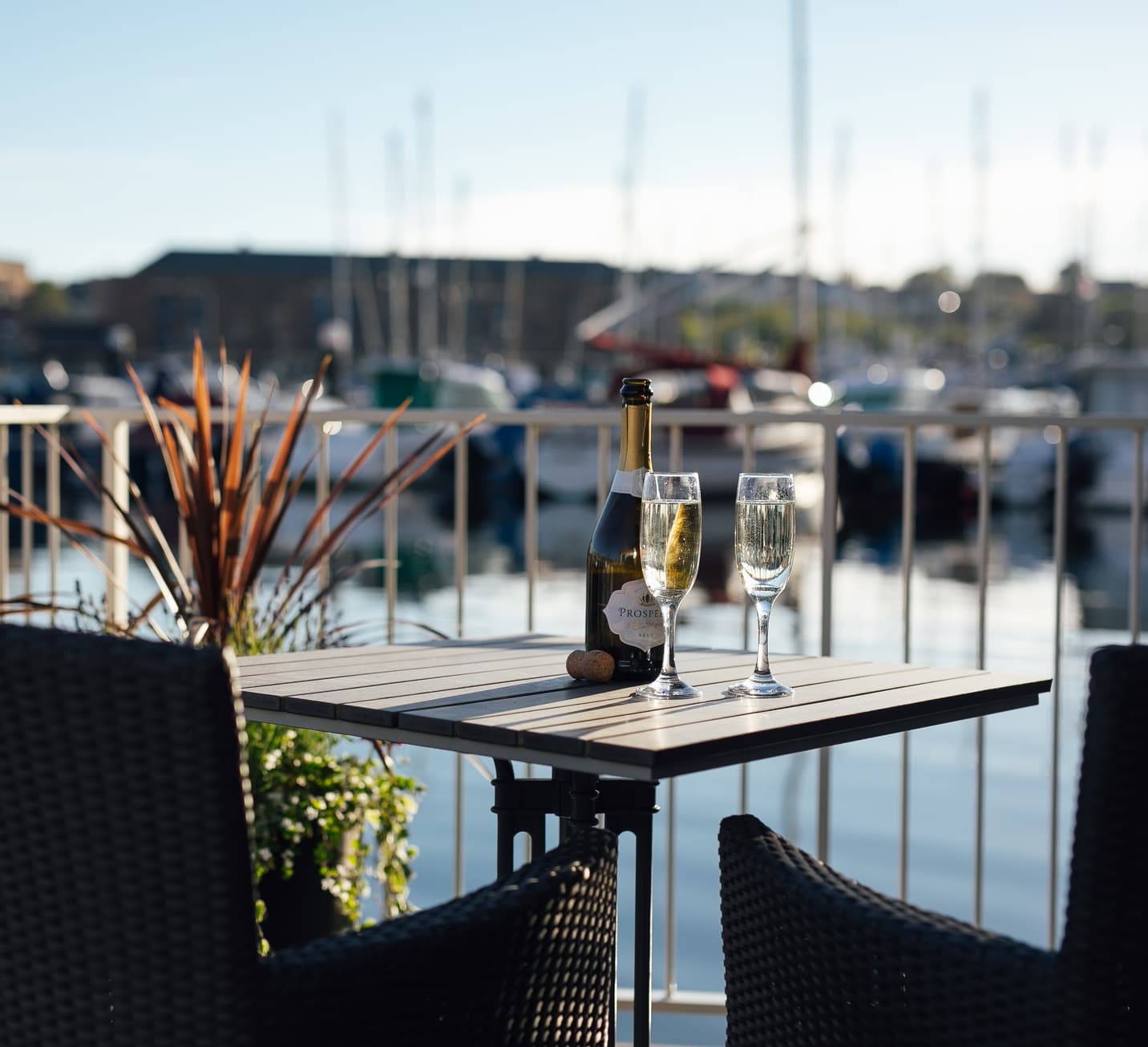 Floatel rooms at Tŷ Milford Waterfront