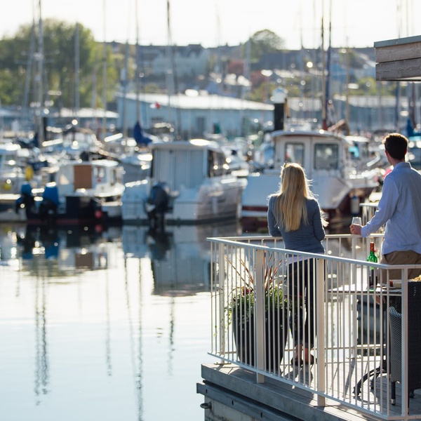 Floatel rooms at Tŷ Milford Waterfront