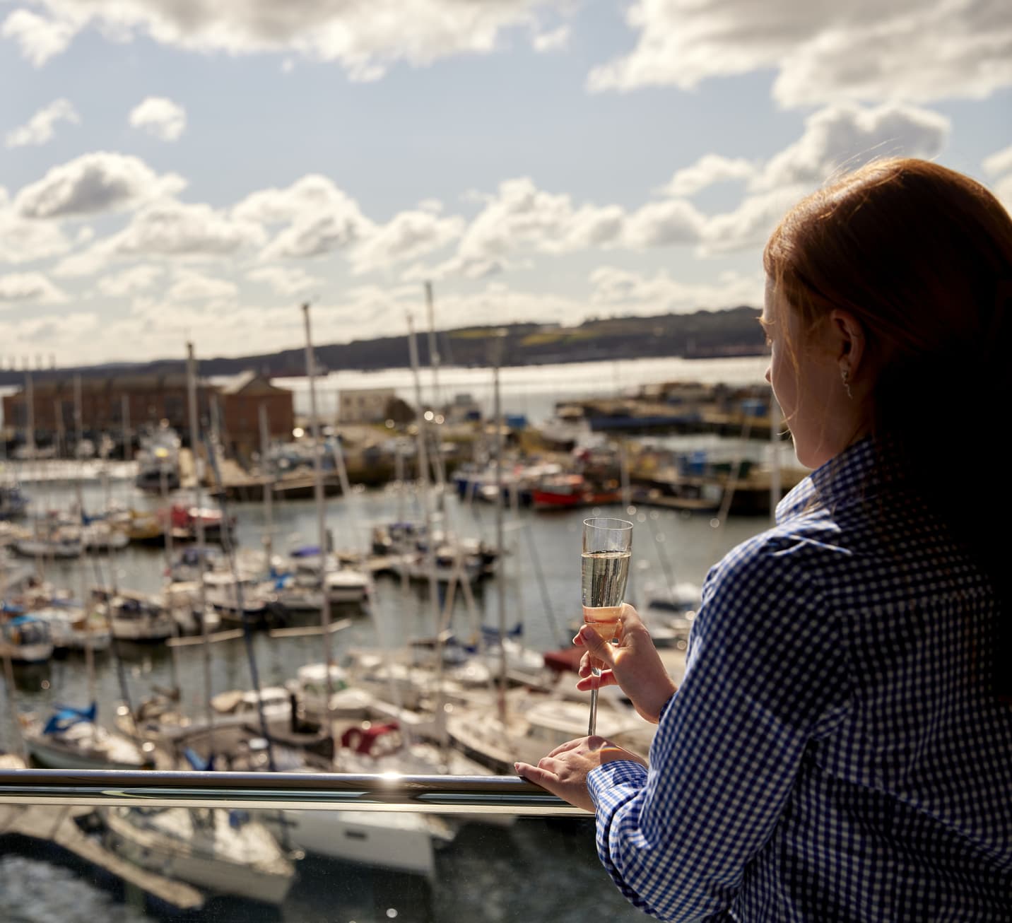 Room Overlooking Marina at Tŷ Milford Waterfront
