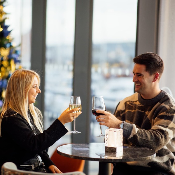 Christmas Couple Festive Dining