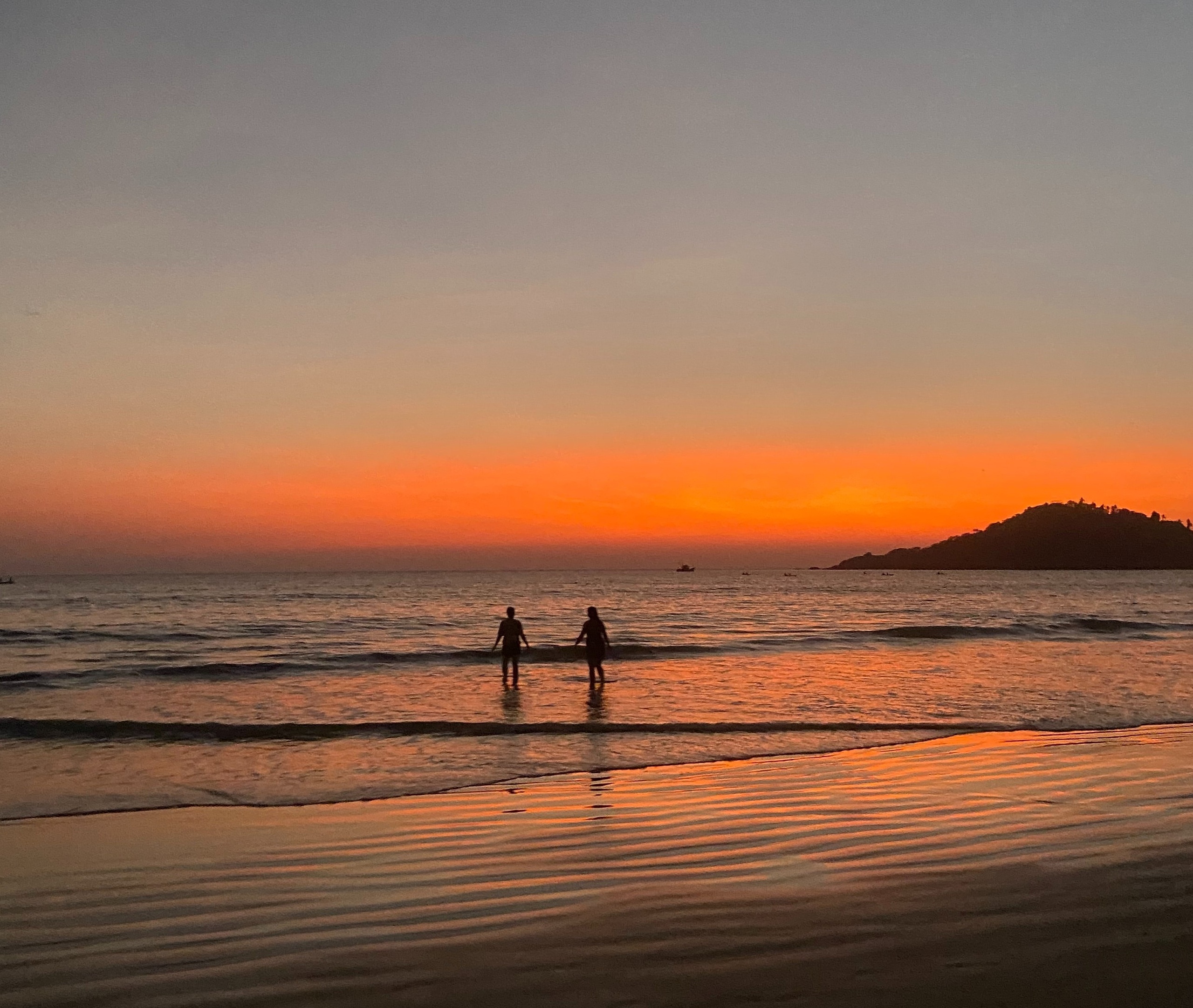 Beach couple