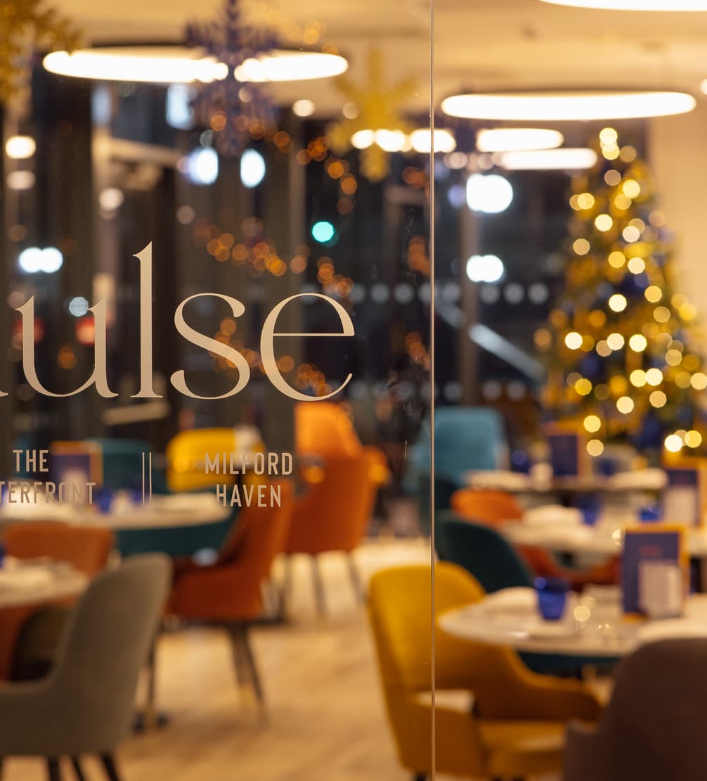 Ty Milford Waterfront - Dulse Restaurant Christmas