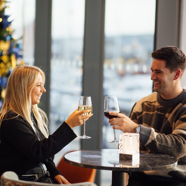 Christmas Couple Festive Dining