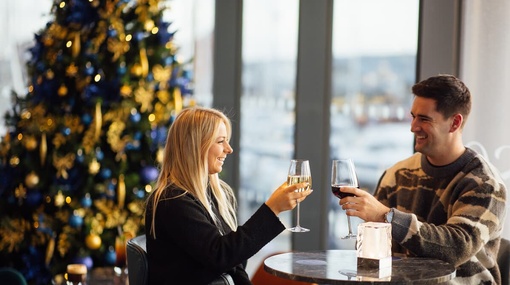 Christmas Couple Festive Dining