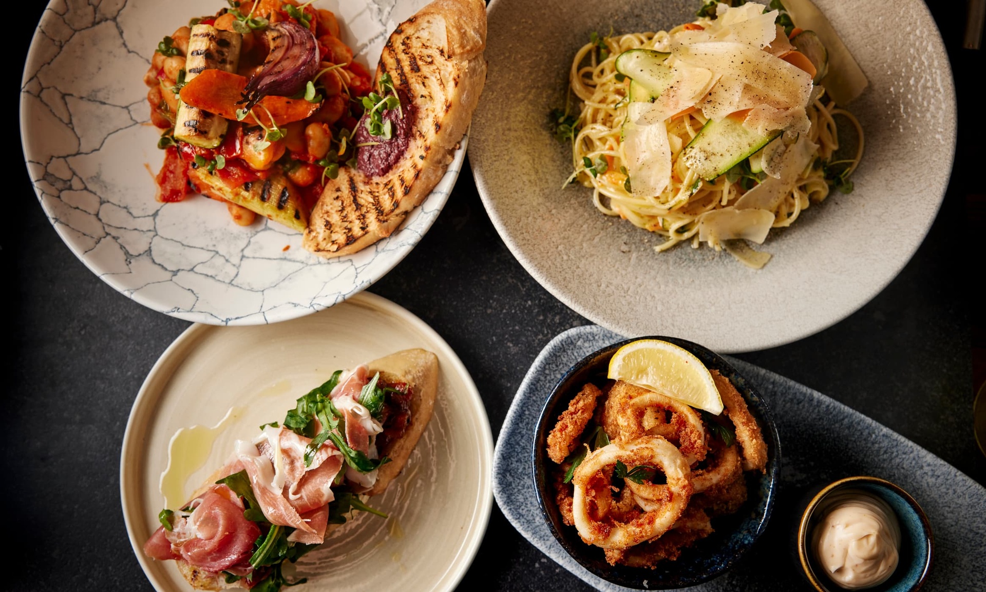 Dining at CASA Kitchen & Bar