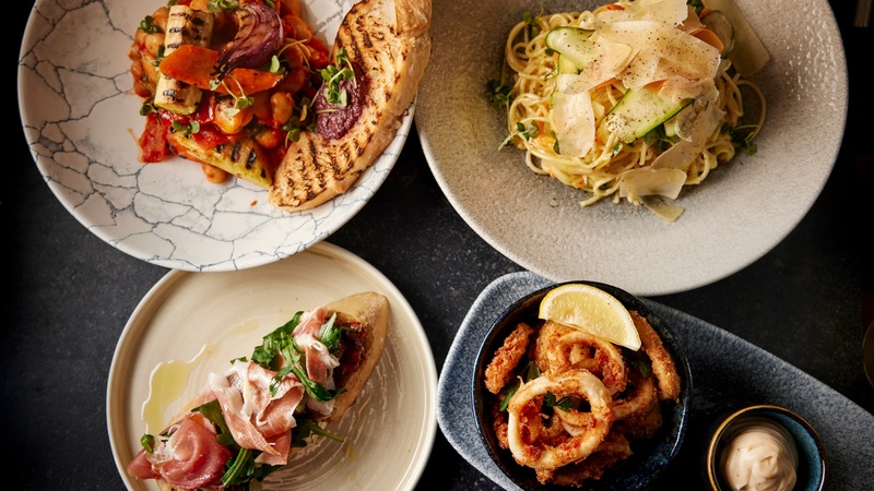 Dining at CASA Kitchen & Bar