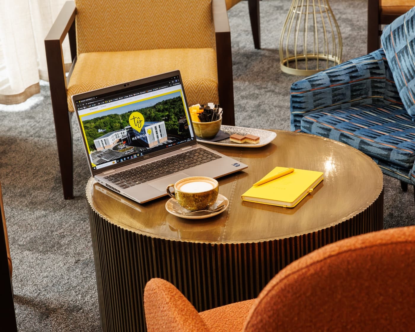 Coffee Drink at Tŷ Newport Lounge