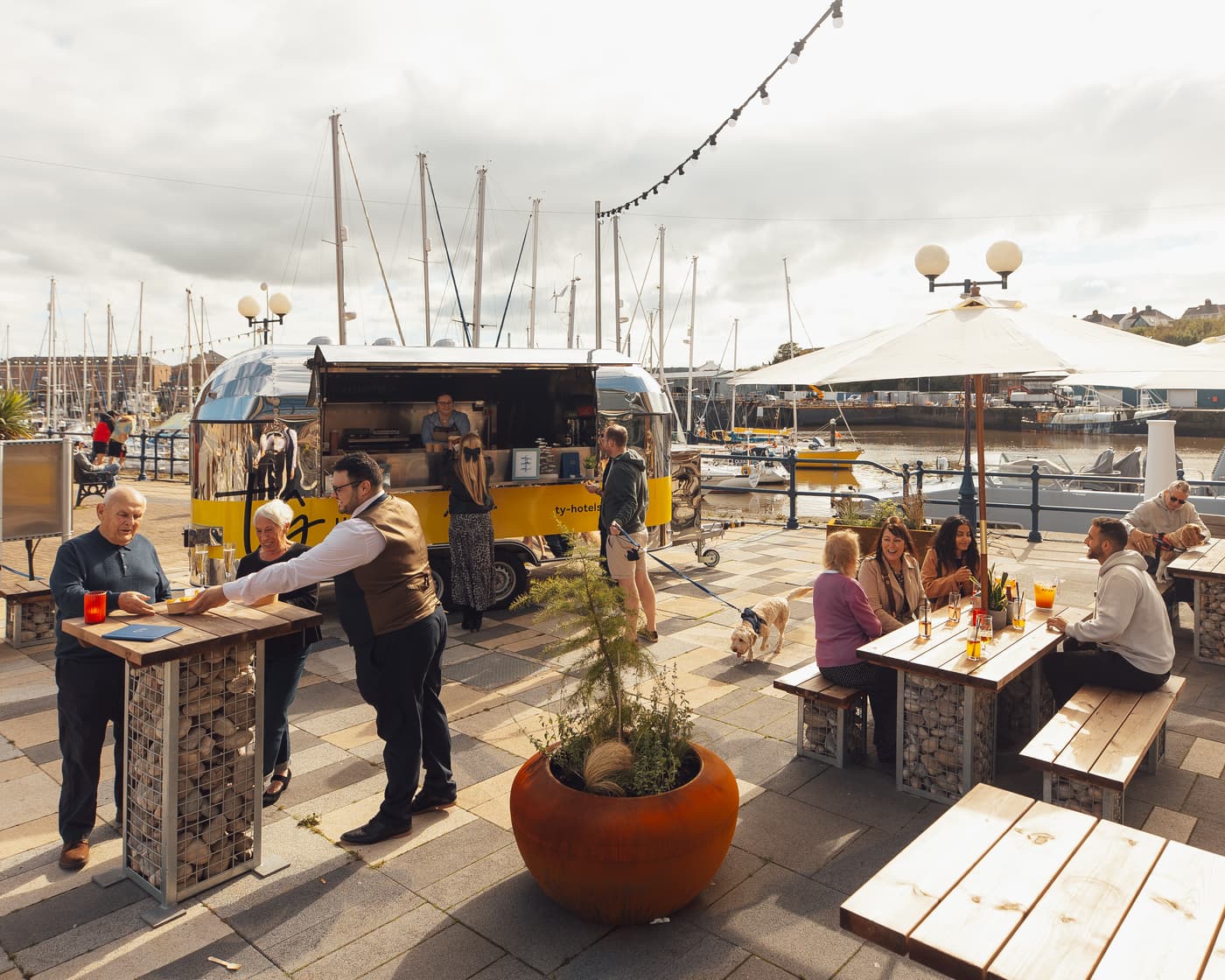 Ty Milford Waterfront Outdoor Dining