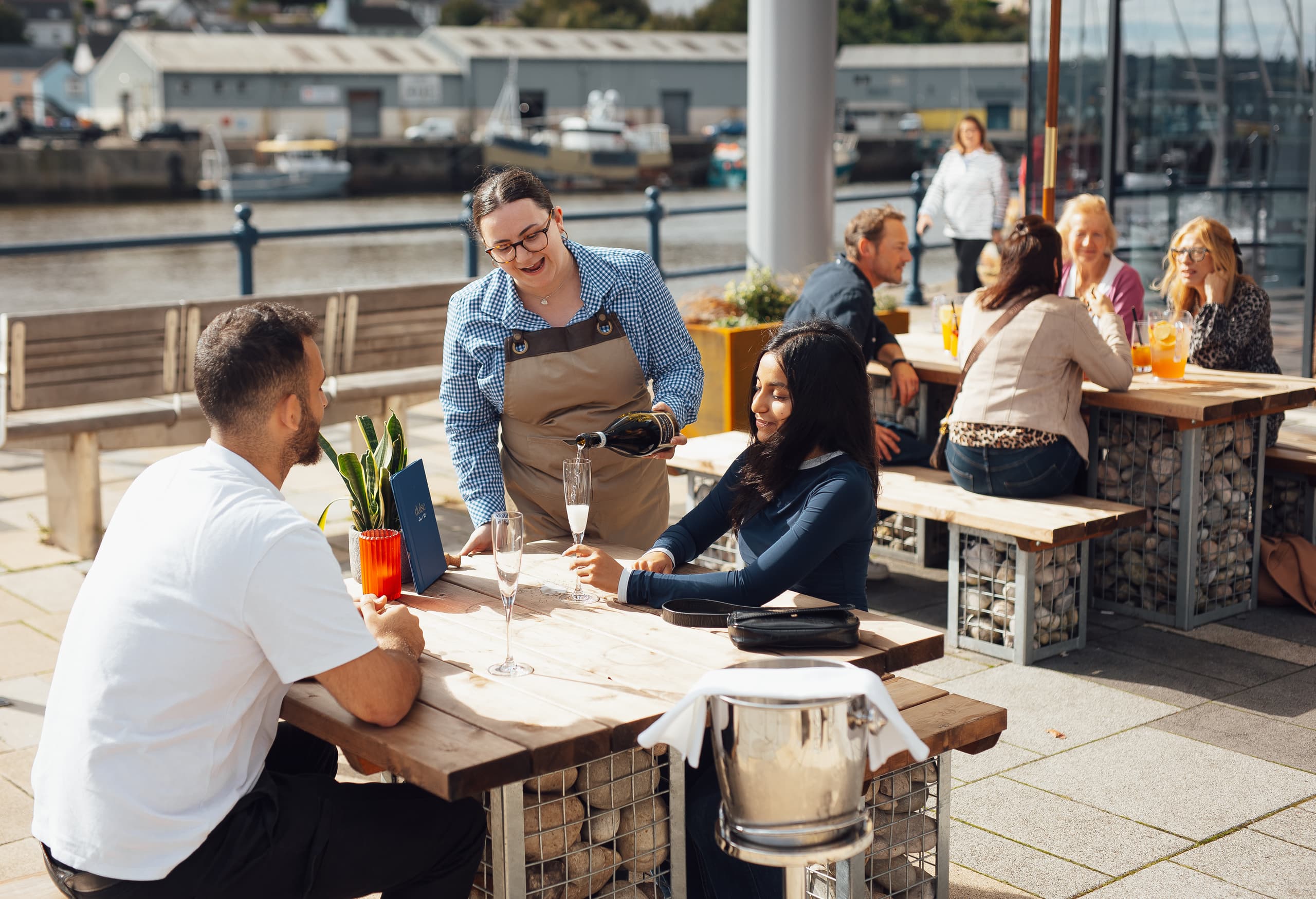 Ty Milford Waterfront Outdoor Dining