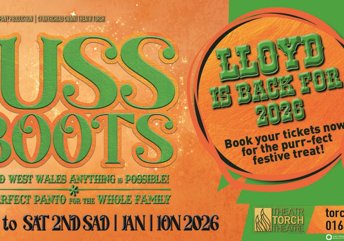 Puss in Boots Torch Theatre